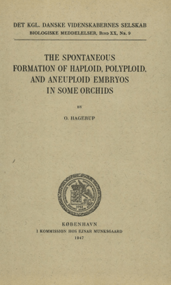the spontaneous formation of haploid, polyploid, and aneuploid