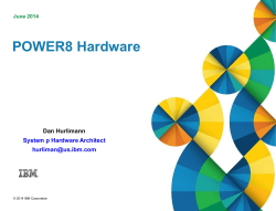 POWER8 Hardware