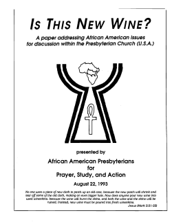 PDF - Presbyterian Mission Agency