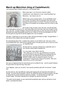 March ap Meirchion (king of Castellmarch)