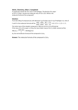 36141, Chemistry, Other | Completed Solution