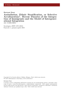Assimilation, Ethnic Stratification, or Selective Acculturation?