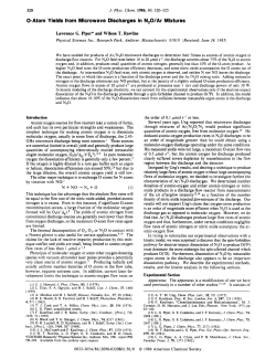 0-Atom Yields from Microwave Discharges in N,O/Ar Mixtures