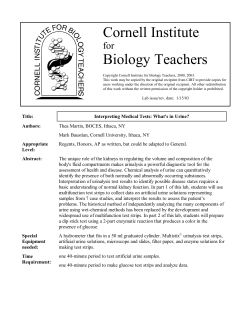 Cornell Institute Biology Teachers