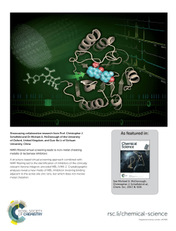 NMR-filtered virtual screening leads to non-metal
