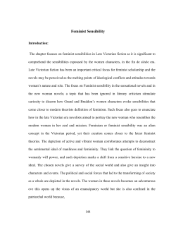 Feminist Sensibility