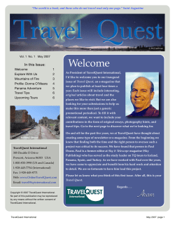 PDF - TravelQuest International