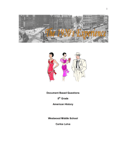 The 1920s - Polk County Schools