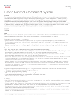 Danish National Assessment System