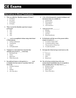 CE Exams - Association of Surgical Technologists