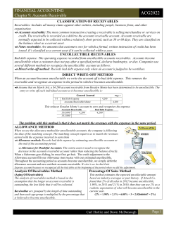 Financial ACCOUNTING - Daytona State College