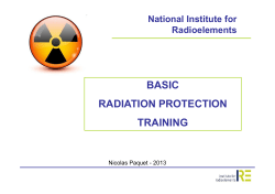 BASIC RADIATION PROTECTION TRAINING