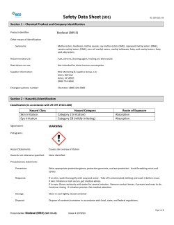 BioDiesel - REG - HWRT Oil Company