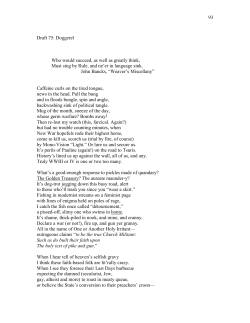 PDF - Dispatches from the Poetry Wars