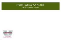 NUTRITIONAL ANALYSIS