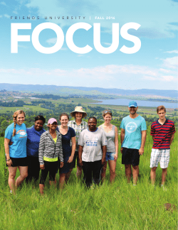 fall 2016 - Friends University