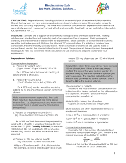 Lab Math - University of San Diego Home Pages