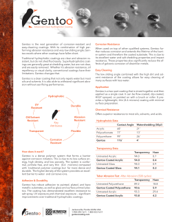 Hydrophobic Durable Abrasion Resistant Flexible Transparent Oil