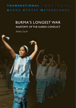 Burma`s Longest War