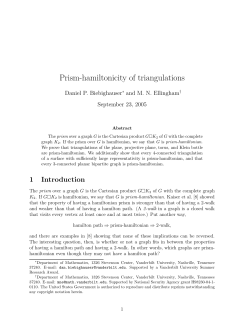 Prism-hamiltonicity of triangulations