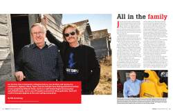 All in the family Jack and Gavin Semple reminisce quietly