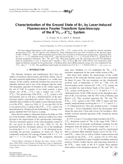 Characterization of the Ground State of Br2 by Laser