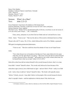 PDF - Epiphany Lutheran Church of Castle Rock