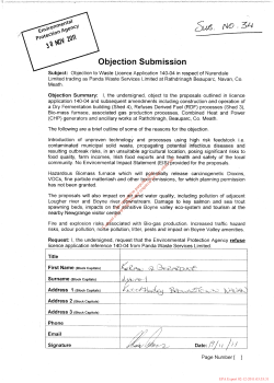 I 2 . 3 3I - Environmental Protection Agency, Ireland