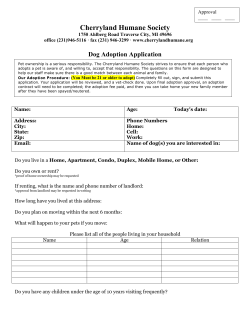 - Cherryland Humane Society