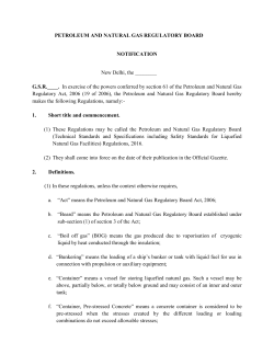 Draft Regulations