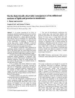 On the dielectrically observable consequences of the