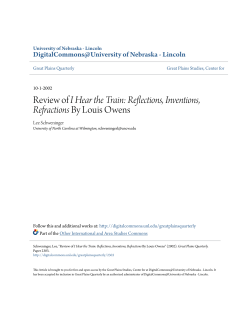 Review of I Hear the Train: Reflections, Inventions, Refractions By