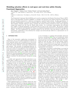 Modeling solvation effects in real-space and real