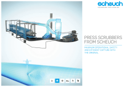 press scrubbers from scheuch