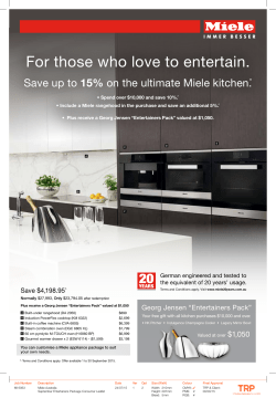 For those who love to entertain.