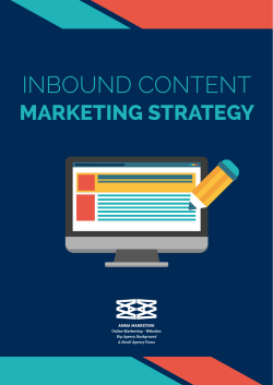 inbound content marketing strategy