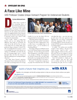 A Face Like Mine - Texas Society of Certified Public Accountants