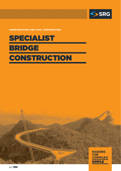 specialist bridge construction
