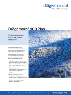 Dr&auml;gersorb&reg; 800 Plus
