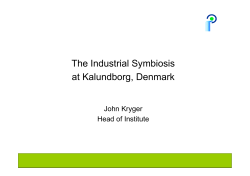 Industrial Symbiosis