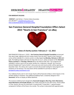 “Hearts in San Francisco” on eBay - San Francisco General Hospital