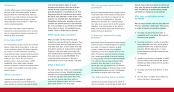 Baby Jaundice - Information for Parents