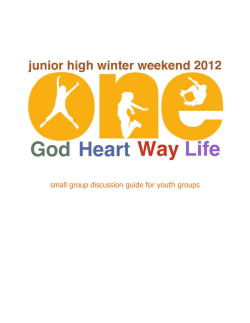 small group discussion guide for youth groups