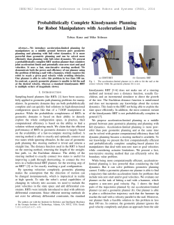 Probabilistically Complete Kinodynamic Planning for