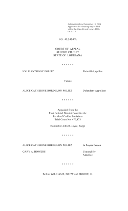 NO. 49242-CA COURT OF APPEAL SECOND