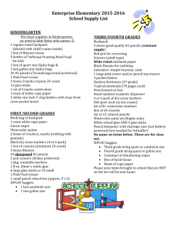 Enterprise Elementary 2015