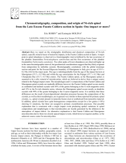 Chronostratigraphy, composition, and origin of Ni