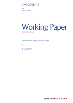 ANO 2008/12 - Norges Bank