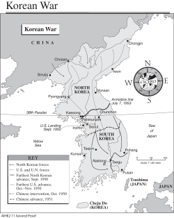 Korean War Map