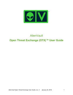 (OTX)&trade; User Guide